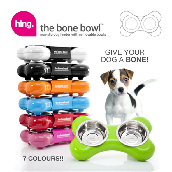 Bone-Shaped Dog Bowl (Small)