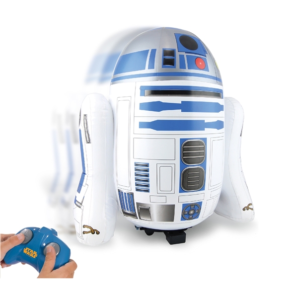 RC Inflatable R2 D2 Pump and Play - With 4 New Original Sounds
