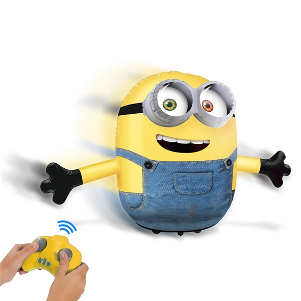 mini rc inflatable minion,bob minion toy.