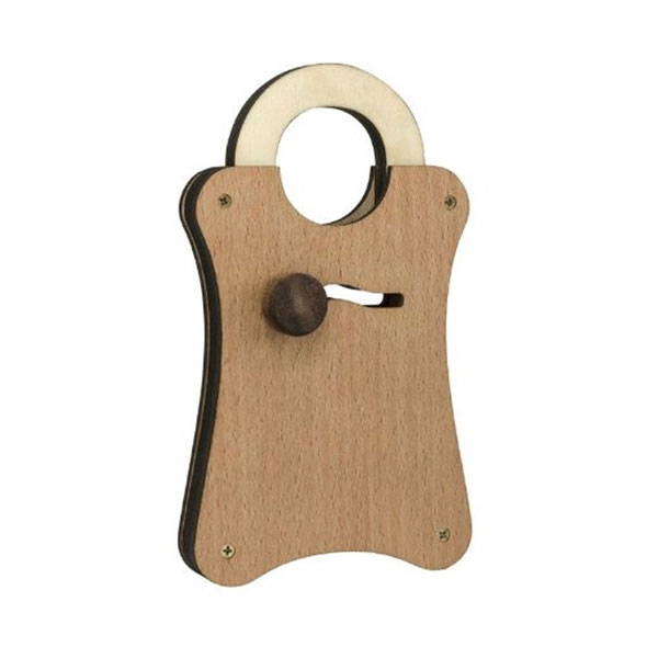 Houdini Wooden Puzzle Lock - The Utterly A-Maze-Ing Lock